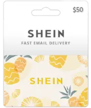 SHEIN $50 Gift Card, suitable for small gifts